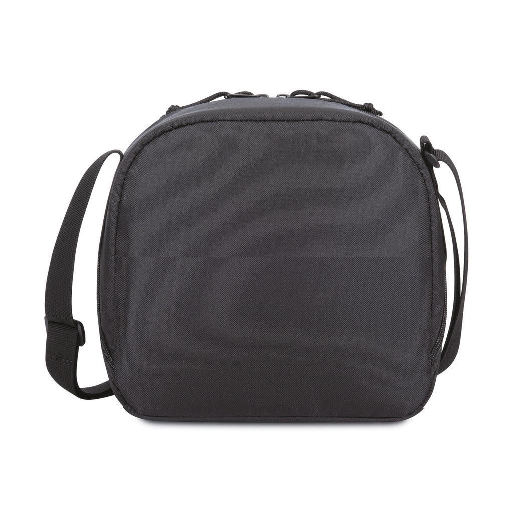 Renew Recycled Lunch Cooler with Angled Opening, 9 Cans Transfer - Black - View 2