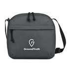 Renew Recycled Lunch Cooler with Angled Opening, 9 Cans Transfer - Durango Grey - View 1