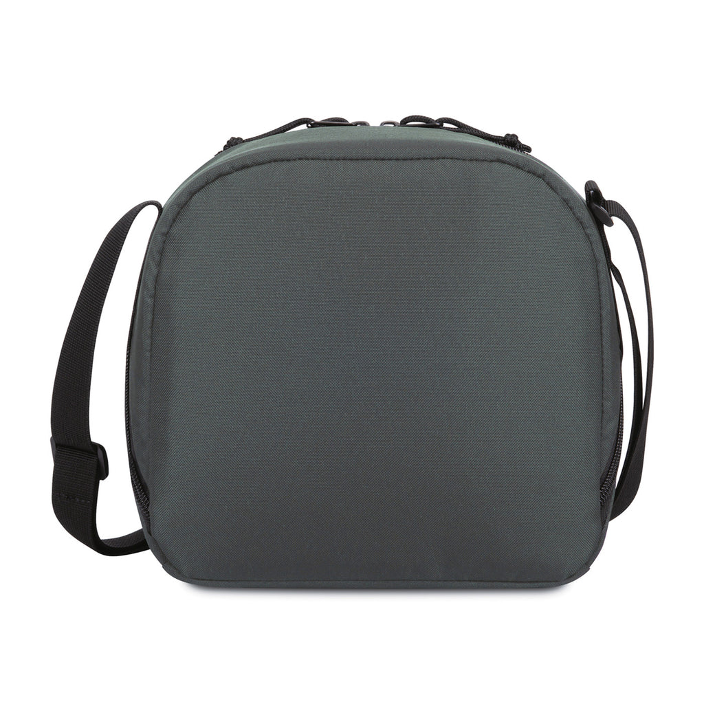 Renew Recycled Lunch Cooler with Angled Opening, 9 Cans Transfer - Durango Grey - View 2