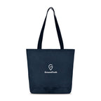 Renew Recycled Packable Shopping Tote - Navy - View 1