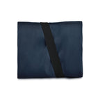 Renew Recycled Packable Shopping Tote Transfer - Navy - View 2