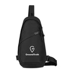 Renew Recycled Sling Bag with Ambidextrous Strap - Black - View 1