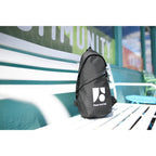 Renew Recycled Sling Bag with Ambidextrous Strap - Black - View 7