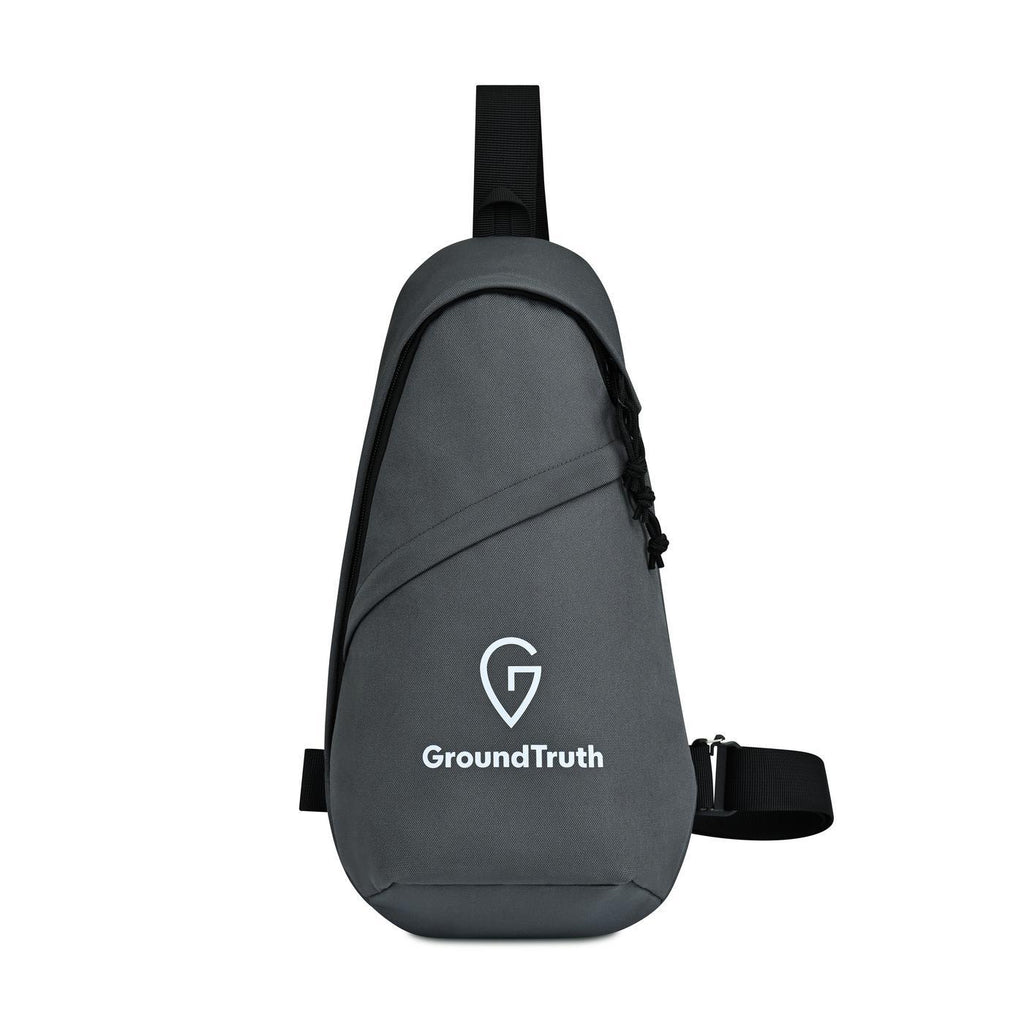 Renew Recycled Sling Bag with Ambidextrous Strap - Durango Grey - View 1