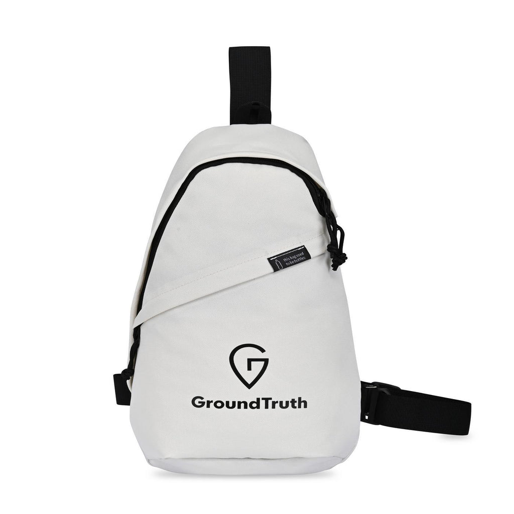 Renew Recycled Sling Bag with Ambidextrous Strap Transfer - Cream - View 1