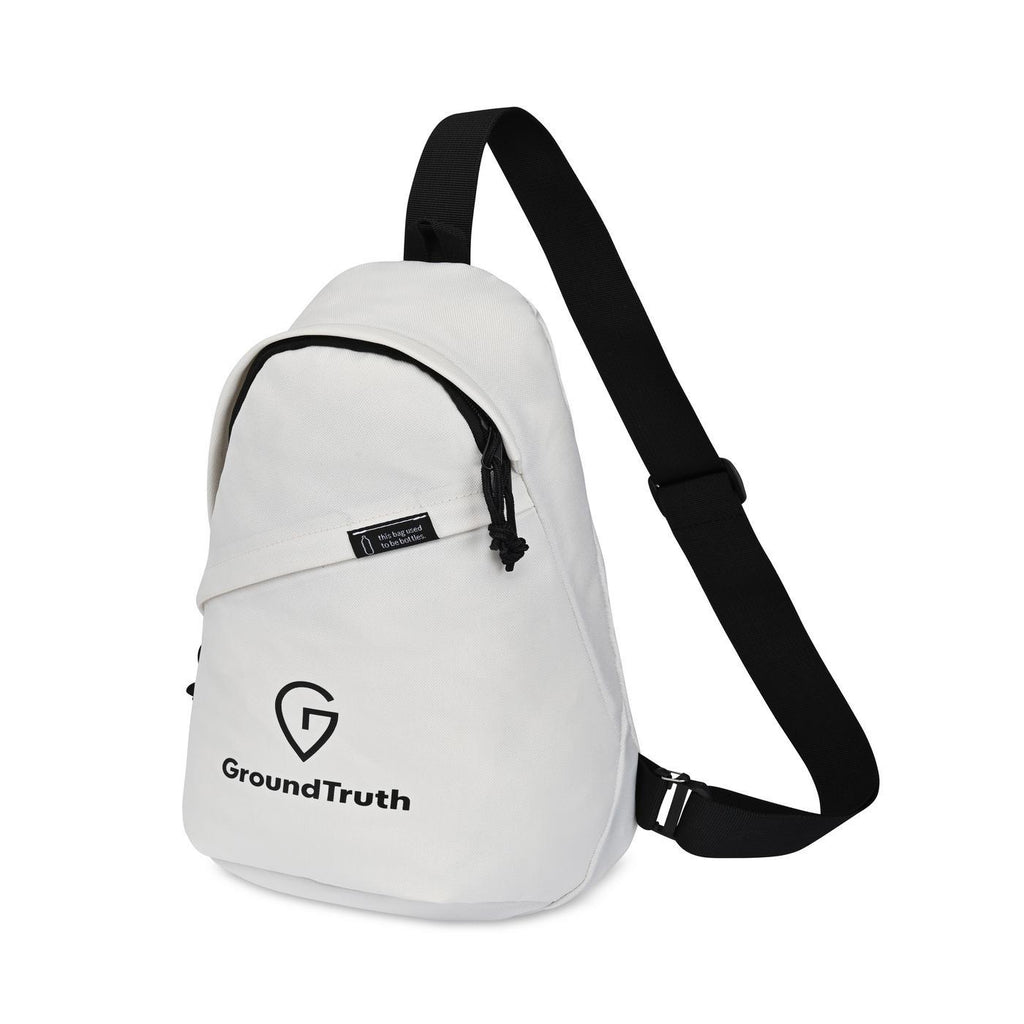 Renew Recycled Sling Bag with Ambidextrous Strap Transfer - Cream - View 2
