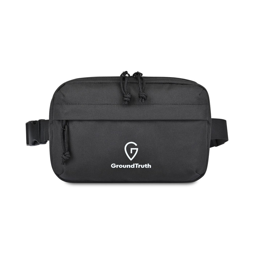 Renew Recycled Waist Pack - Black - View 1