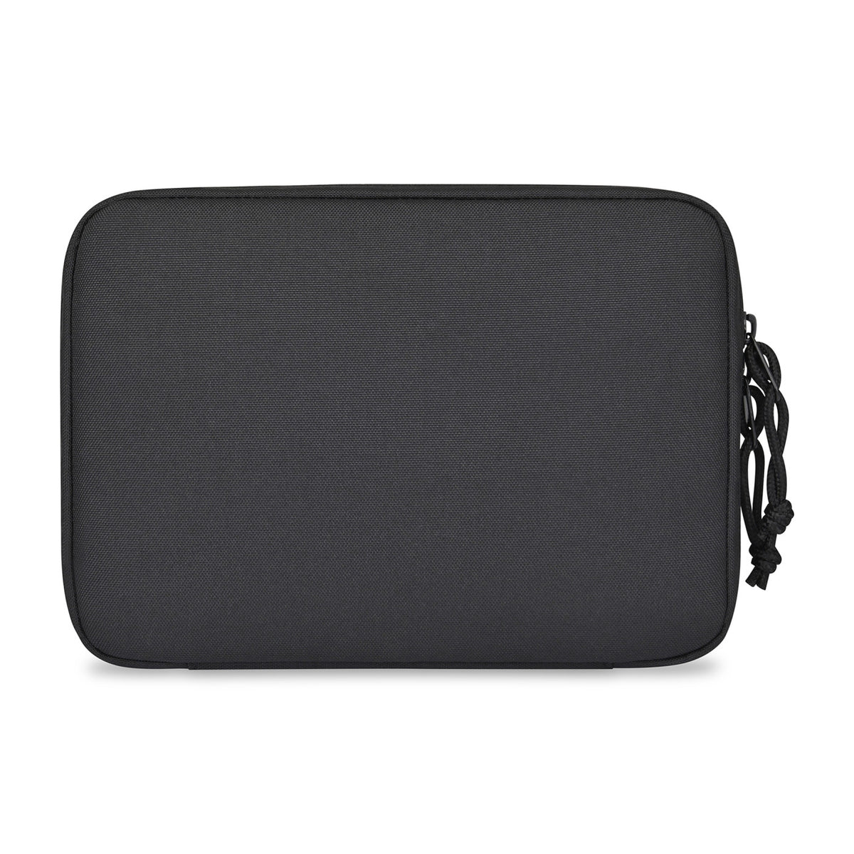 Renew Slim Tech Organizer in Recycled PET Embroidery - Black - View 3