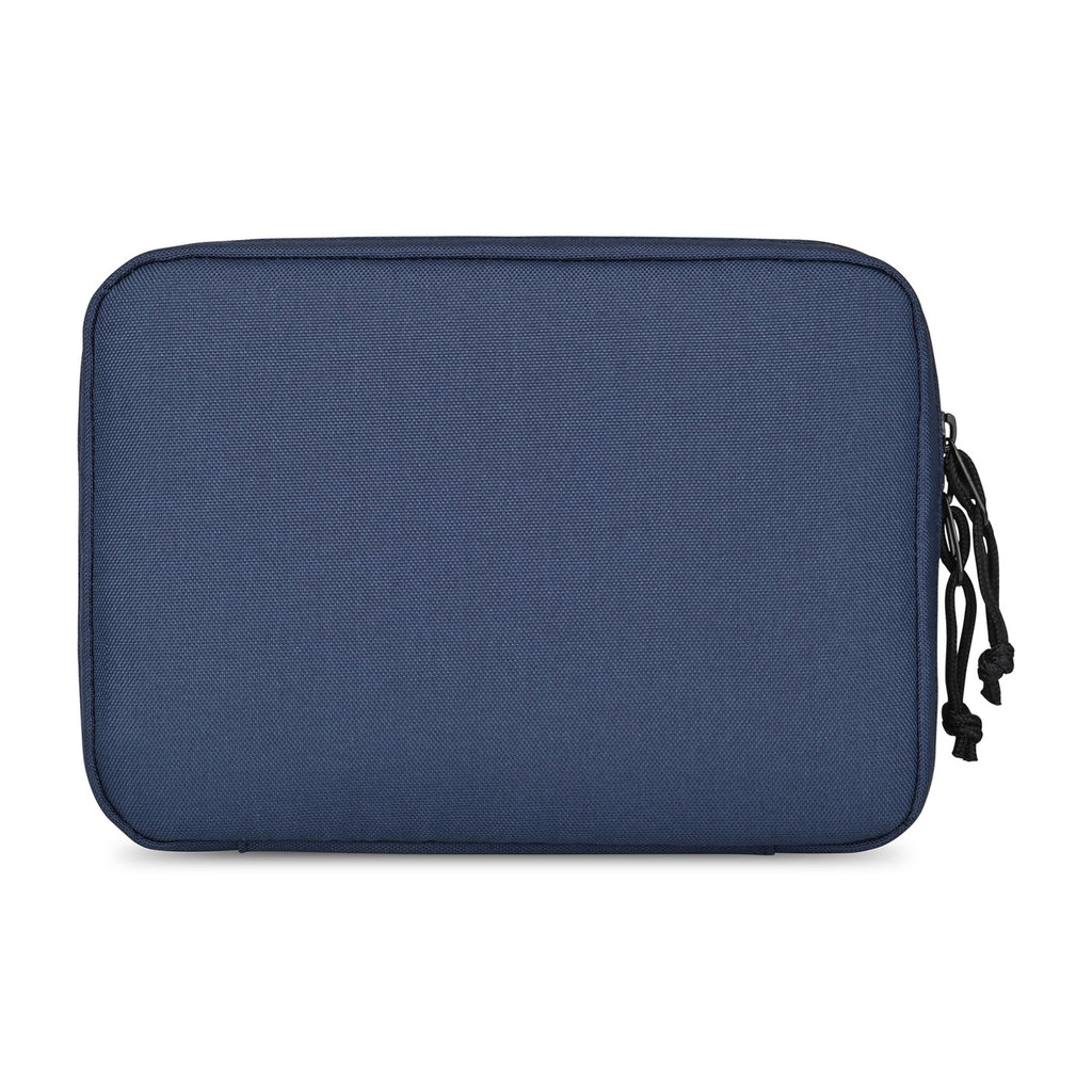 Renew Slim Tech Organizer in Recycled PET Transfer - Navy - View 3