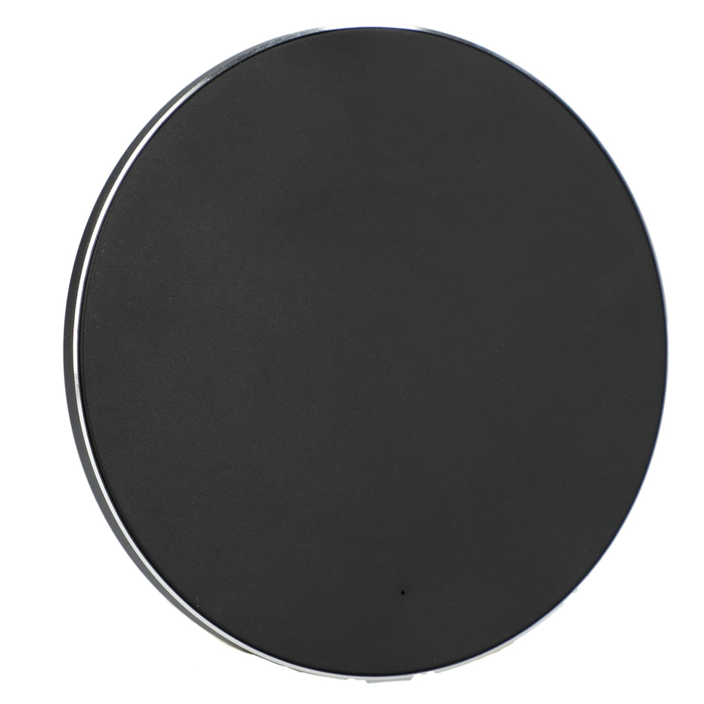 Renew Wireless Charging Pad in Recycled Aluminum, 15W Full Color - Black - Right Angle