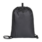 Repeat Lite Recycled Drawstring Backpack Embroidery - Black - View 4
