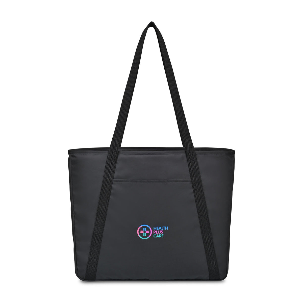 Repeat Lite Recycled Tote Embroidery - Black - View 1