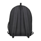 Repeat Recycled Backpack with Trolley Strap - Black - View 2