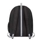 Repeat Recycled Backpack with Trolley Strap Transfer - Medium Grey - View 4