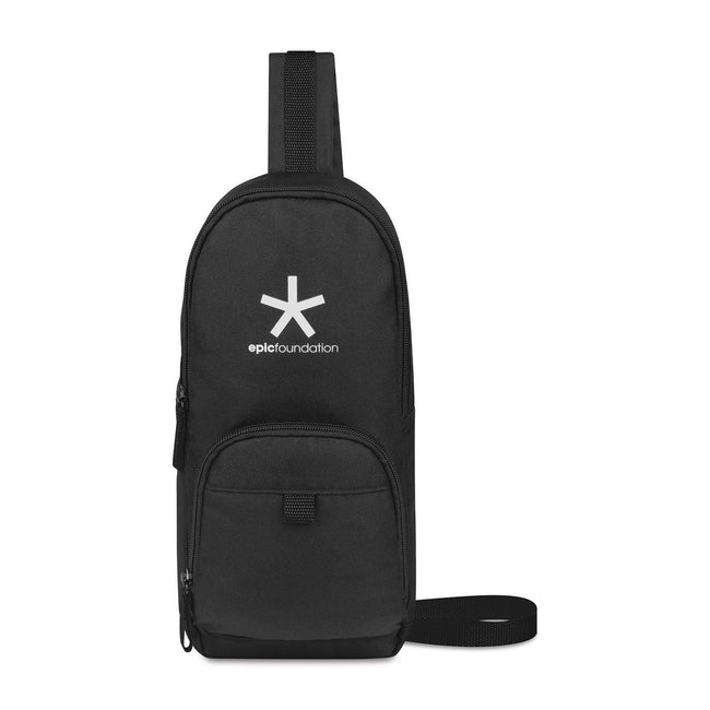 Repeat Recycled Sling Bag with Grab Handle Transfer
