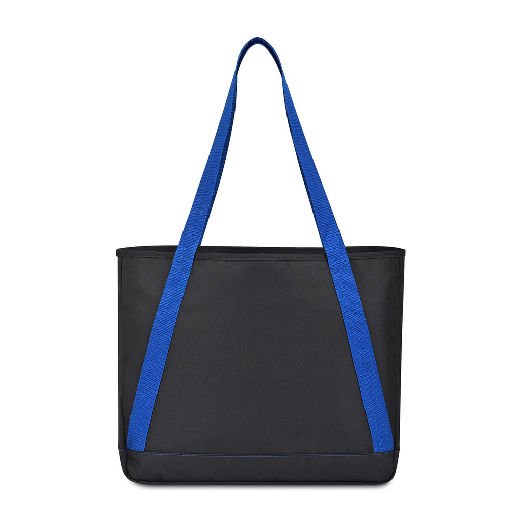 Repeat Recycled Tote with Hidden Zip Pocket - Royal Blue - View 2