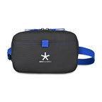 Repeat Recycled Waist Pack with Front Pocket - Royal Blue - View 1