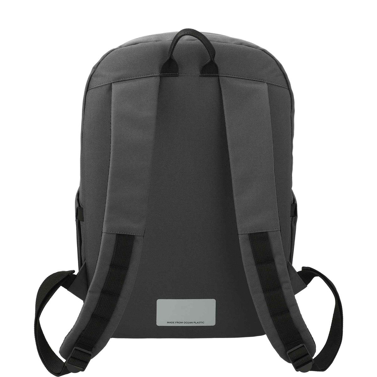 Repreve Ocean Commuter Laptop Backpack, 15 Inch Transfer - Charcoal - Back