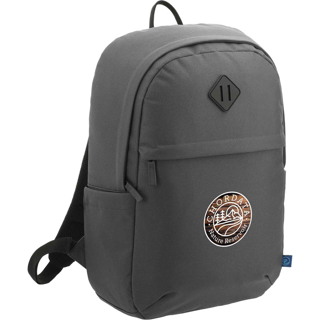 Repreve Ocean Commuter Laptop Backpack, 15 Inch Transfer - Charcoal - Right Angle 2