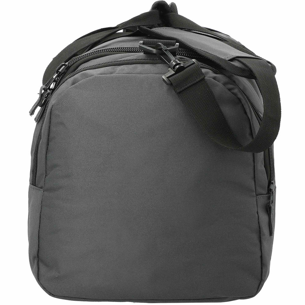 Repreve Ocean Duffel Bag in Recycled Ocean Plastic - Charcoal - Left Side
