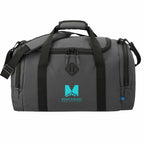 Repreve Ocean Duffel Bag in Recycled Ocean Plastic Transfer - Charcoal - Front