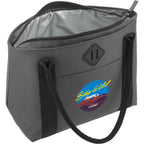 REPREVE Ocean Tote Cooler for 12 Cans - Charcoal - Right Angle 2