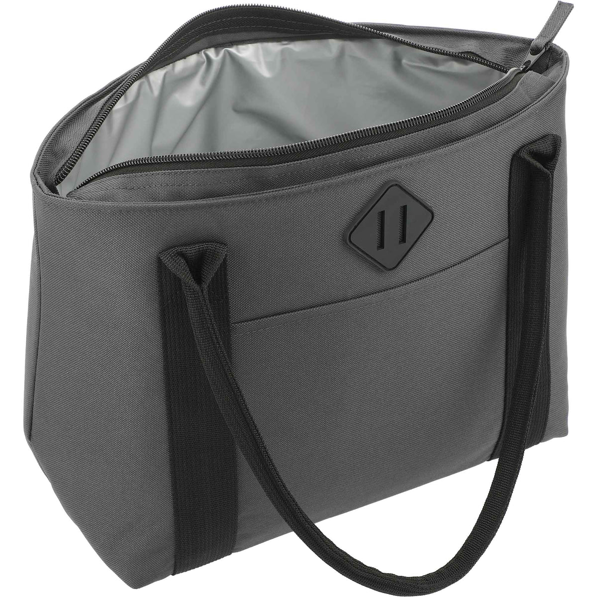 REPREVE Ocean Tote Cooler for 12 Cans Transfer - Charcoal - Right Angle 5