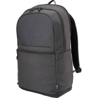 Repreve Recycled Laptop Backpack, 17 Inch - Dark Gray - Left Angle