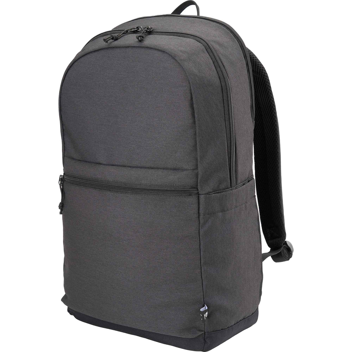 Repreve Recycled Laptop Backpack, 17 Inch - Dark Gray - Left Angle