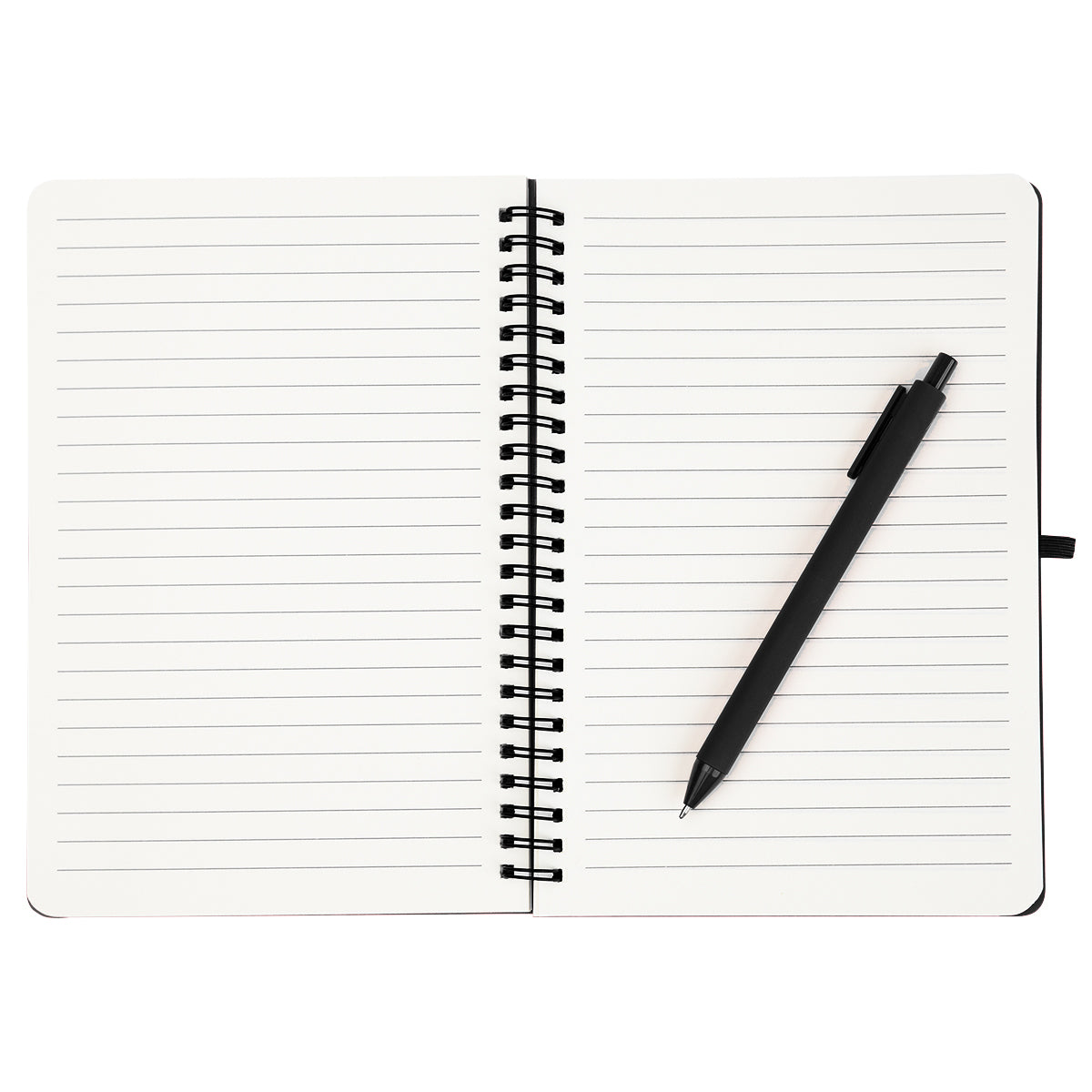 REPREVE Spiral Notebook and Pen, Recycled - Open