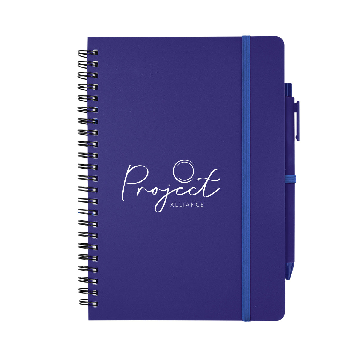REPREVE Spiral Notebook and Pen, Recycled - Silk Screen