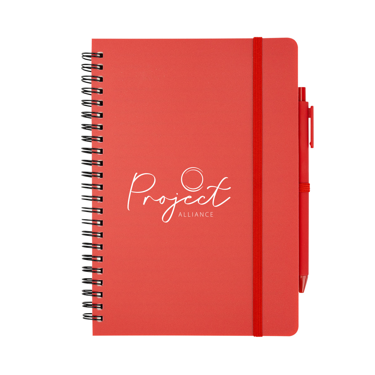 REPREVE Spiral Notebook and Pen, Recycled - Silk Screen