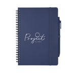 REPREVE Spiral Notebook and Pen, Recycled - Silk Screen