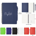 REPREVE Spiral Notebook and Pen, Recycled