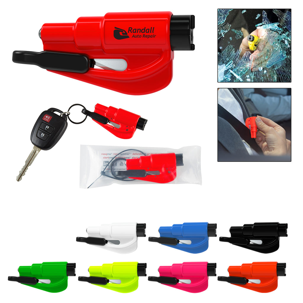 Resqme Safety Tool for Cars - Lime Green