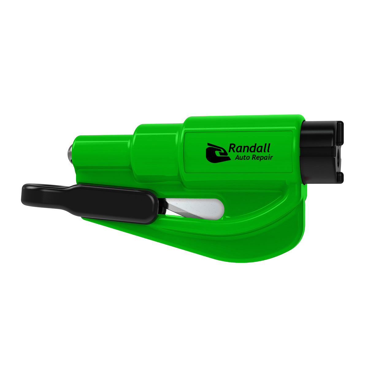 Resqme Safety Tool for Cars - Lime Green - Pad Print