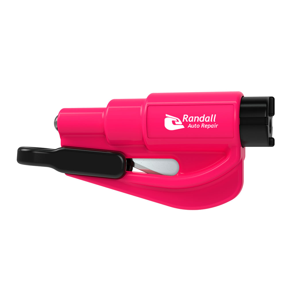 Resqme Safety Tool for Cars - Pink - Pad Print
