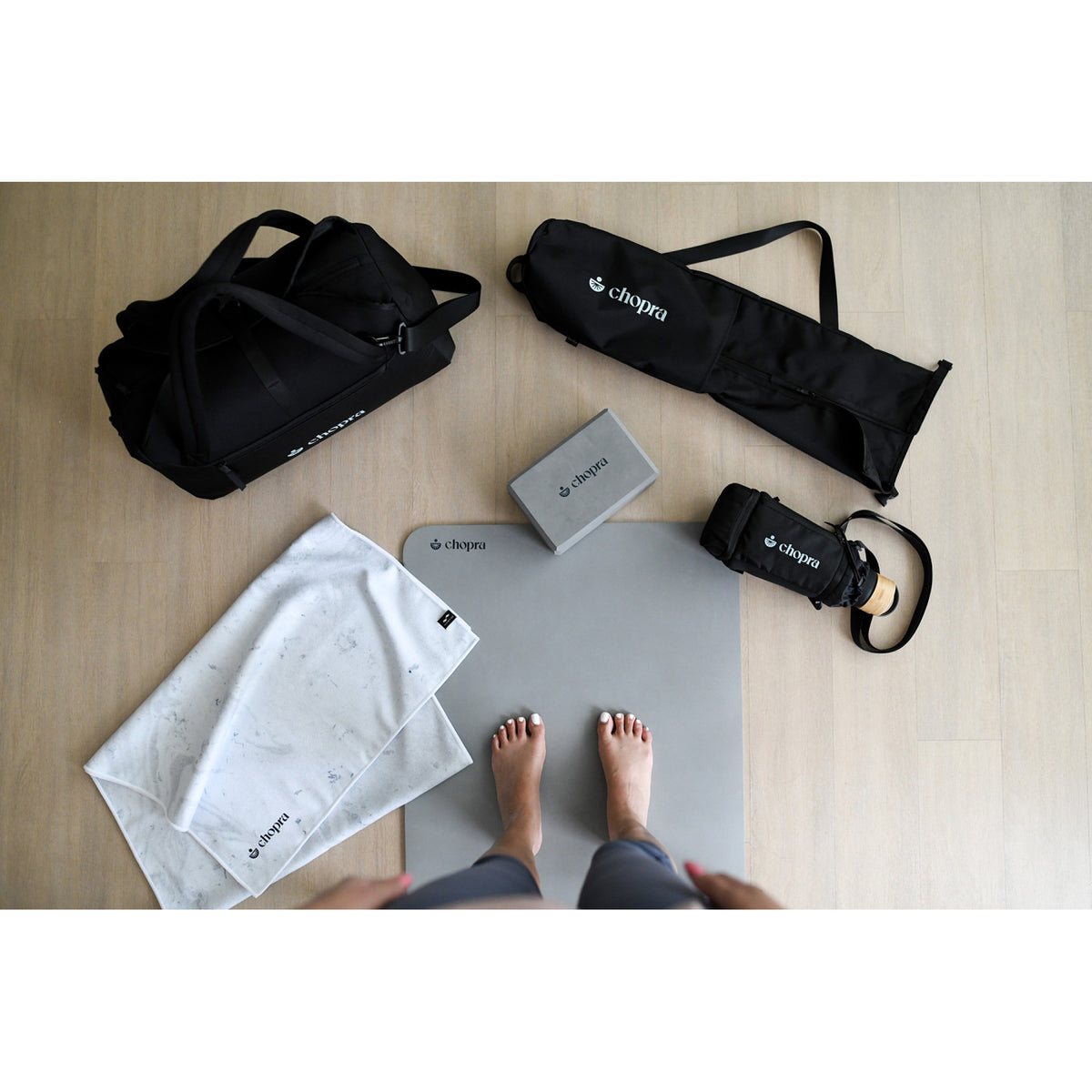 Restore EVA Yoga Block - Dove Grey - View 6