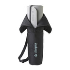 Restore Yoga Mat and Roll-Top Bag Set Transfer - Black - View 1