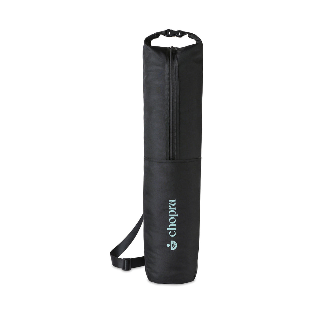 Restore Yoga Mat and Roll-Top Bag Set Transfer - Black - View 2