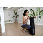 Restore Yoga Mat and Roll-Top Bag Set Transfer - Black - View 6