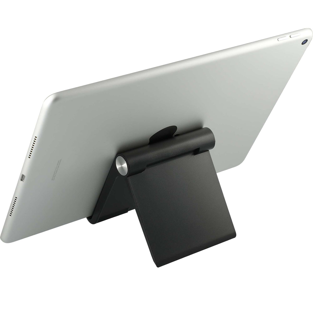Resty Adjustable Phone and Tablet Stand - Black - Left Angle