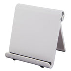 Resty Adjustable Phone and Tablet Stand - White - Left Angle