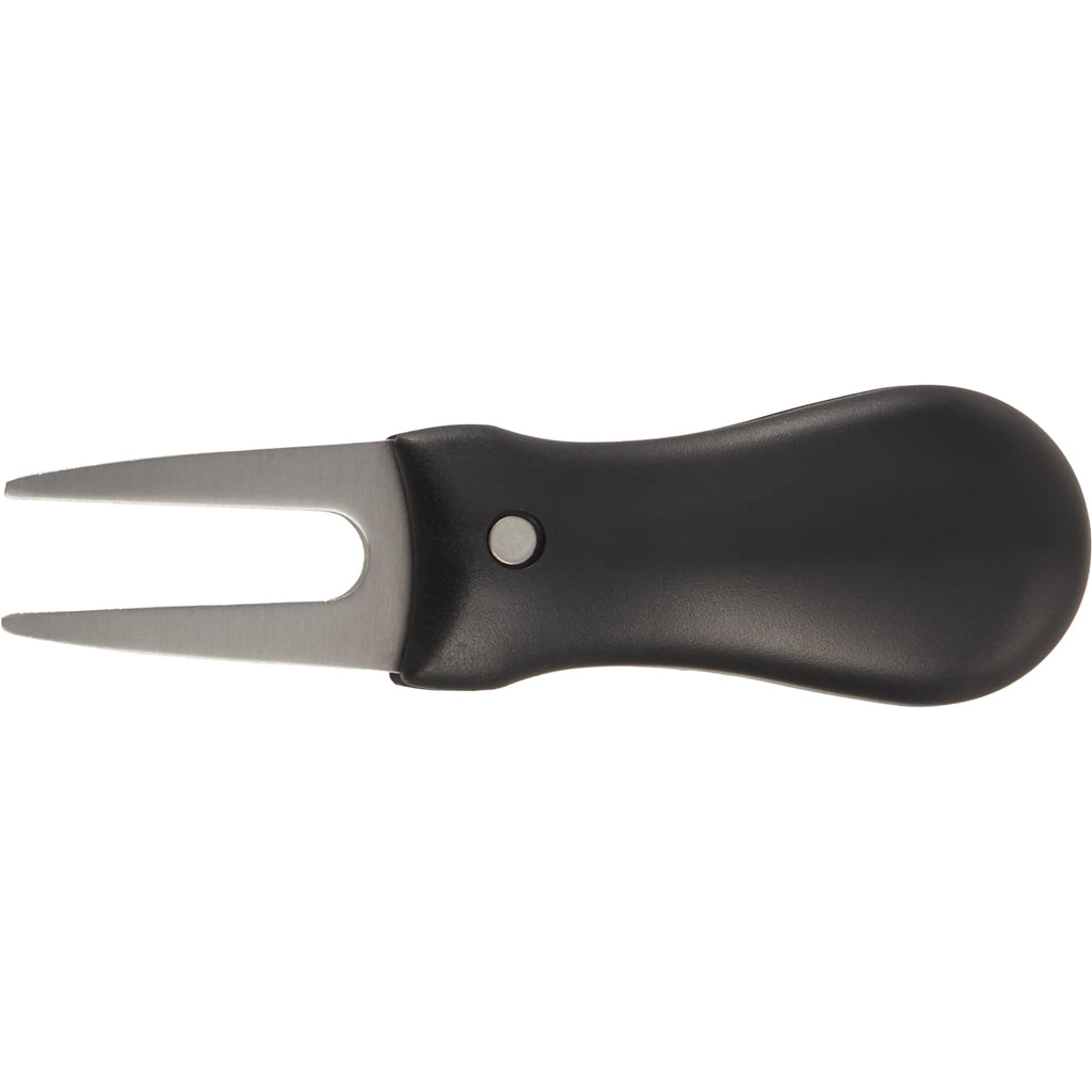 Retractable Divot Repair Tool with Magnetic Ball Marker - Black - Back 2