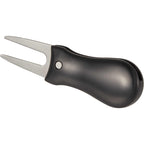 Retractable Divot Repair Tool with Magnetic Ball Marker - Black - Back Left Angle