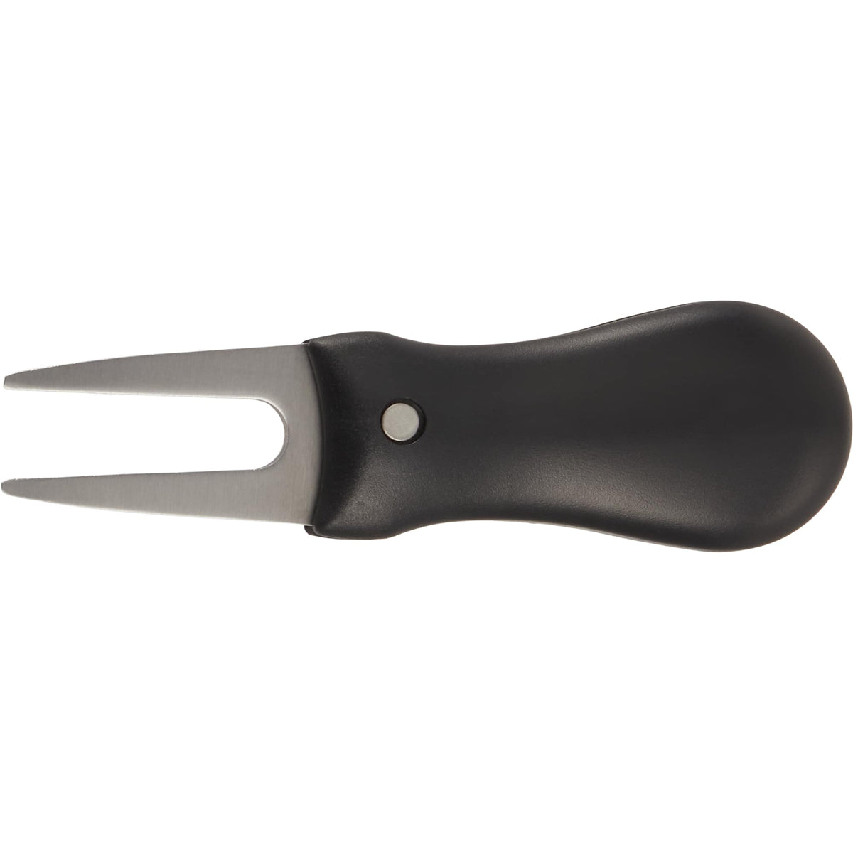 Retractable Divot Repair Tool with Magnetic Ball Marker Laser Engraving - Black - Back 2