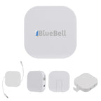 Retractable Quick Charging Cable and Phone Stand, 60W - White - Full Color