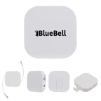 Retractable Quick Charging Cable and Phone Stand, 60W - White - Silk Screen