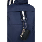 Retro Sport Sling Backpack for Tennis, Golf and Pickleball - Navy - Front Detail