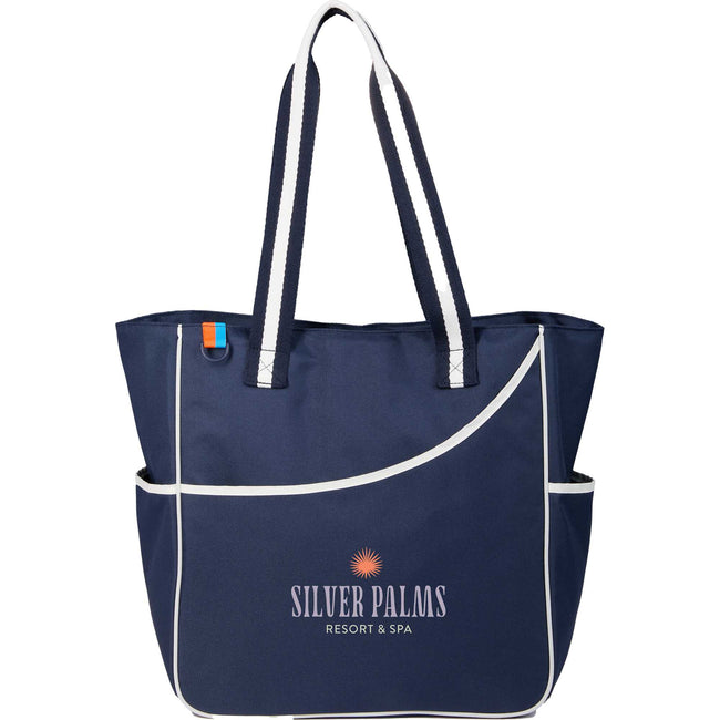 Retro Sport Tote with Pickleball Paddle Pocket